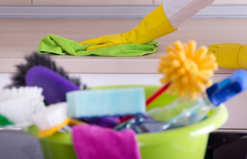 High-touch hygiene cleaning in a Lambeth business environment