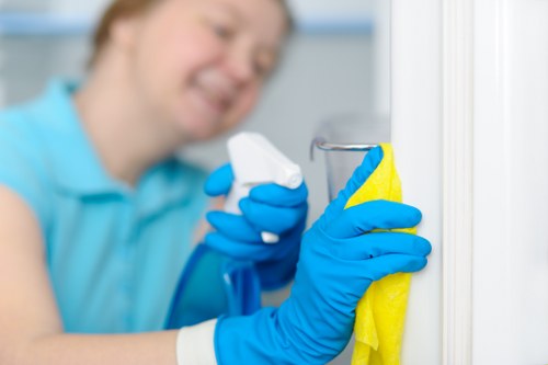 Professional one off cleaning in a tidy modern living room