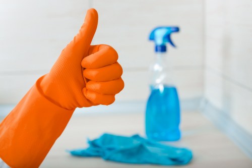 Room-by-room move out cleaning checklist on a clipboard