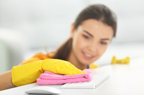 Cleaning stains from a mattress in Lambeth