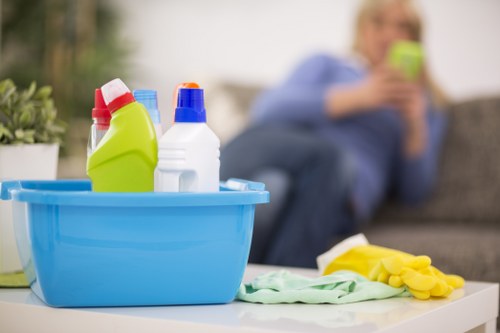Deep cleaning service for a kitchen during one off cleaning